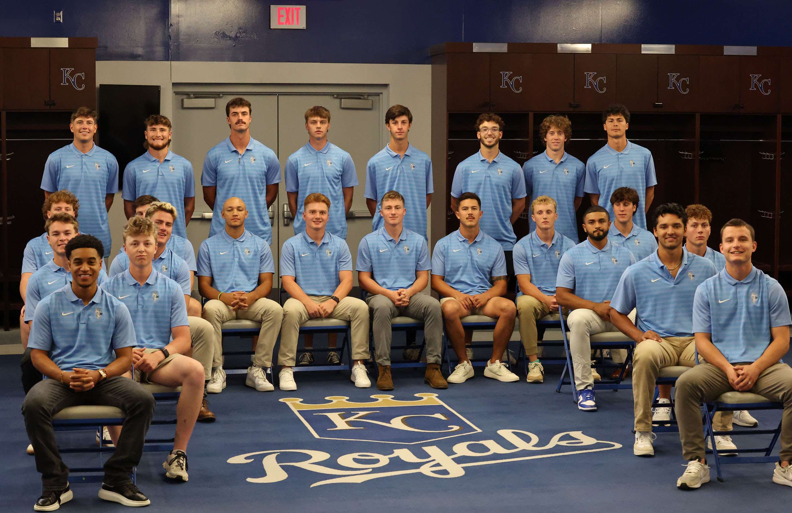 Royals 2025 draft class (Kansas City Royals photo)