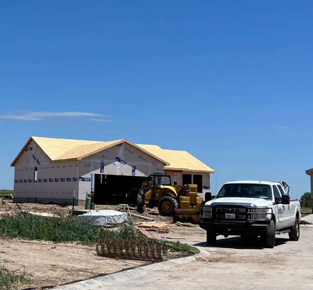 Housing construction in Hays. Courtesy photo