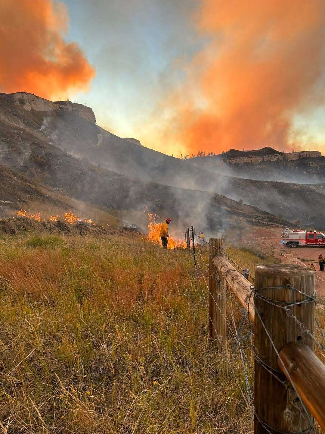 "Bronco Fire" (photo by Branden Martens)