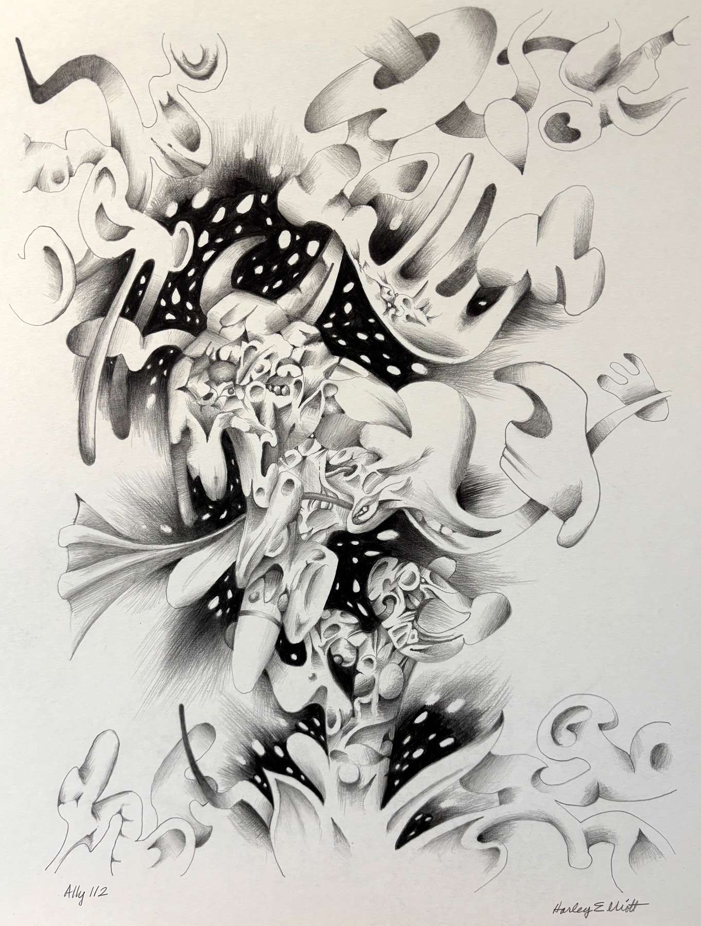 "Ally 112" by Harley Elliott of Salina; Photo courtesy of Birger Sandzén Memorial Gallery