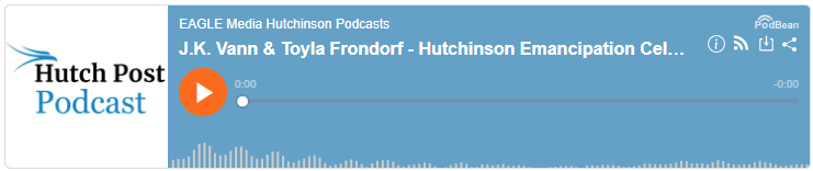 <a href="https://hutchpost.com/posts/bd1f94ba-9f48-411a-a956-f713b0915af7">Click here for the BW Morning Show interview with JK Vann and Toyla Frondorf</a>
