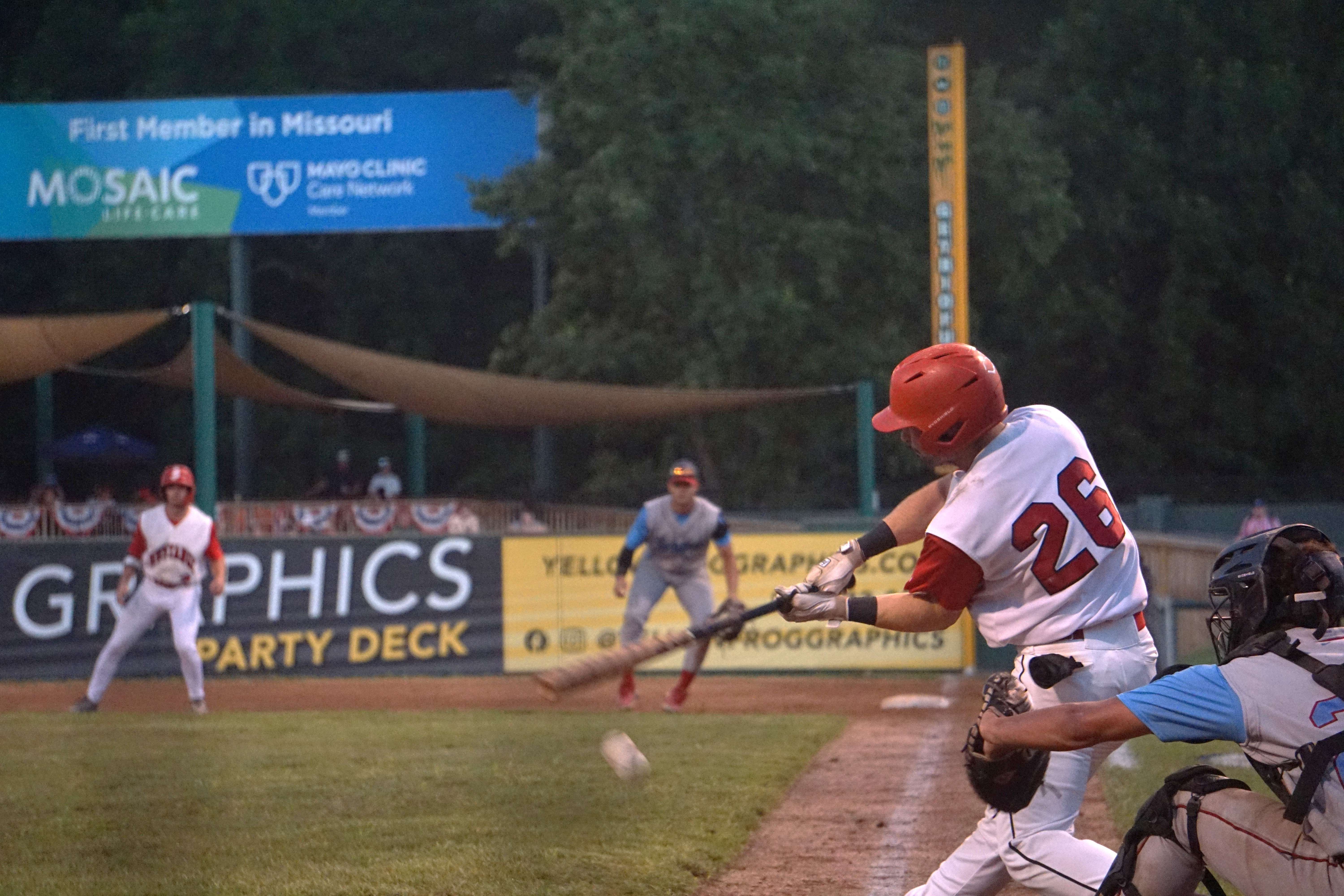 Bishop LeBlond alum and Northwest Missouri State's Frank Gall/ Photo by Matt Pike