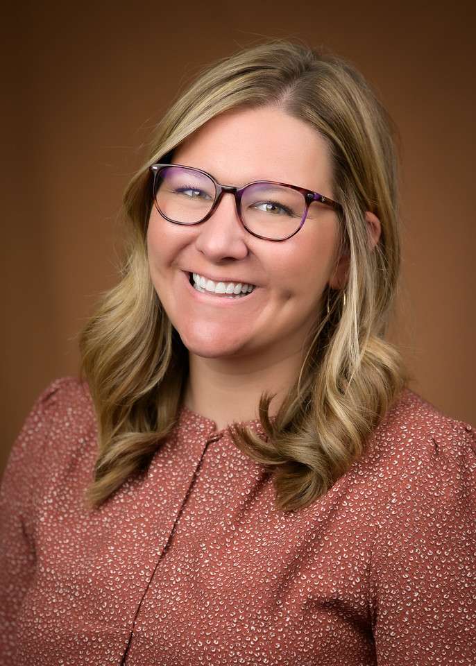 Following a national search, Dr. Brittany Helmbrecht has been named the Dean of the School of Professional Studies and Applied Sciences as announced by Chadron State College’s Vice President for Academic Affairs Kimberly Paddock-O’Reilly. (Photo by Daniel Binkard/Chadron State College)