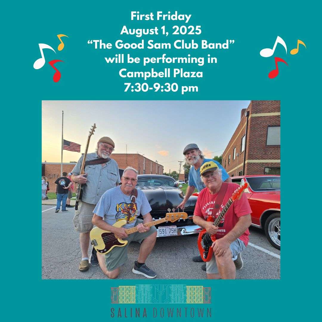 "The Good Sam Club Band"; courtesy of Downtown Salina