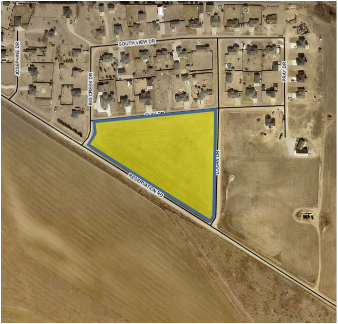 Map of proposed Reinvestment Housing Incentive District