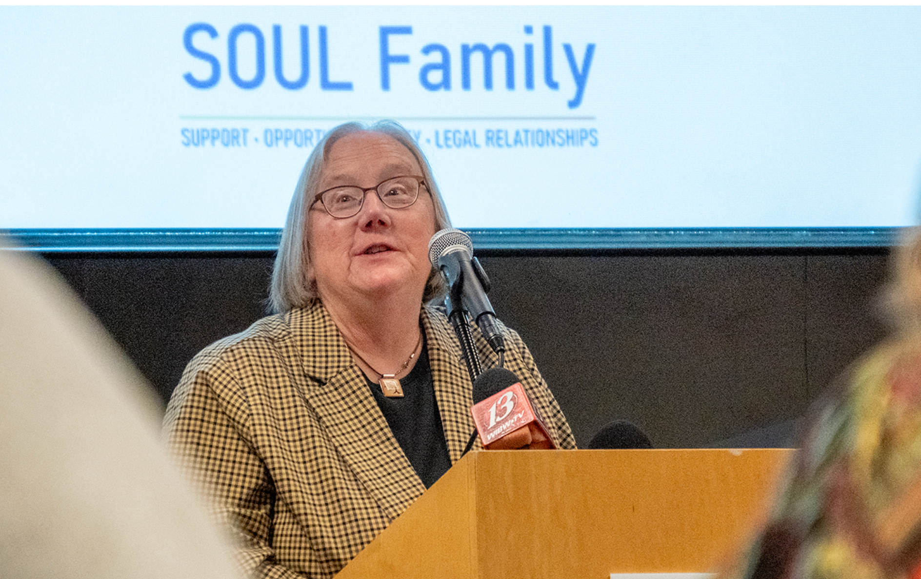  Kansas Department for Children and Families Secretary Laura Howard denied the U.S. Department of Agriculture's request for personal information of Kansas food program recipients. (Sherman Smith/Kansas Reflector)