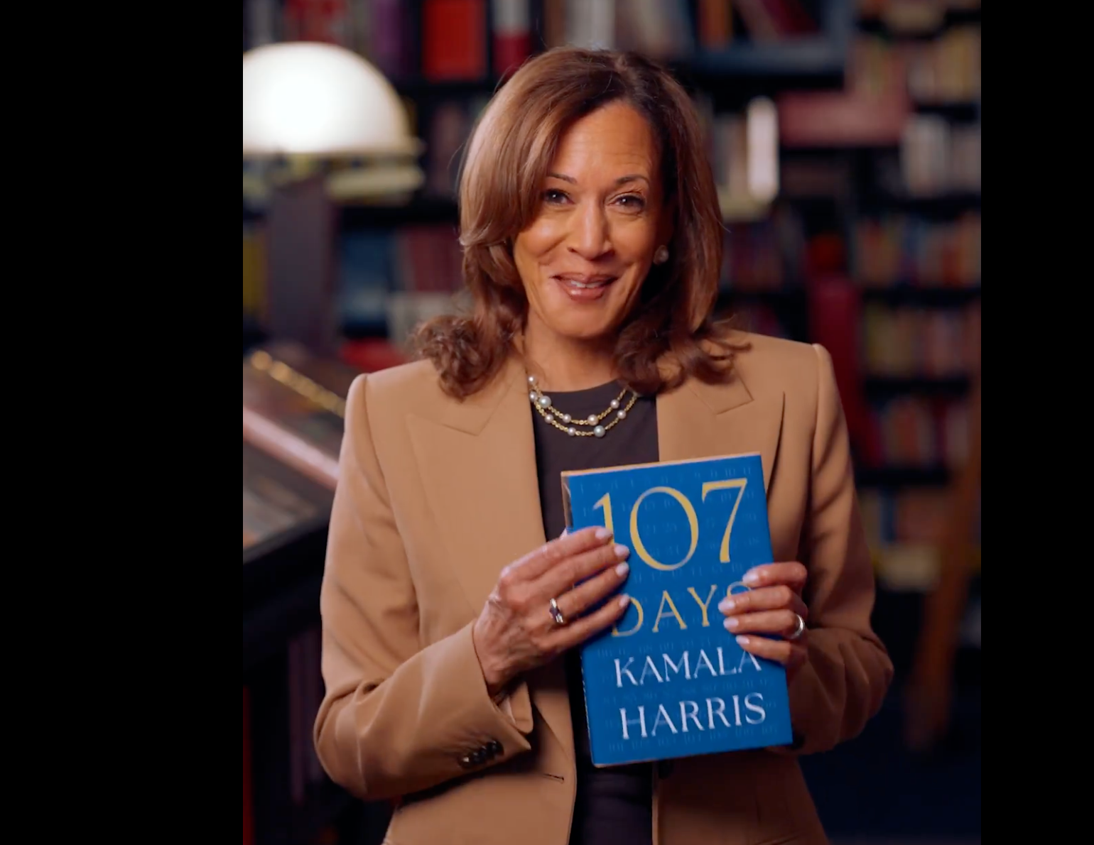 Harris book is set to be released in two weeks