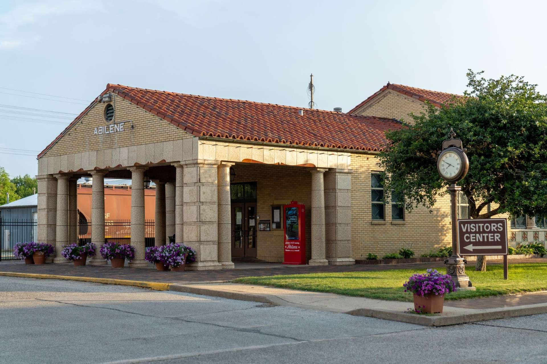 Geocachers can download the passport or pick up a copy at the Abilene Visitors Center, which is also a stop on the tour; photo courtesy of Abilene Convention & Visitors Bureau
