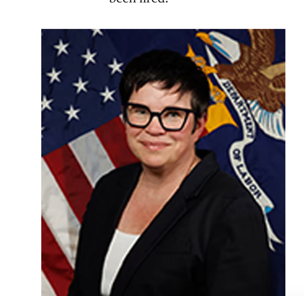  Erika McEntarfer from her official government portrait