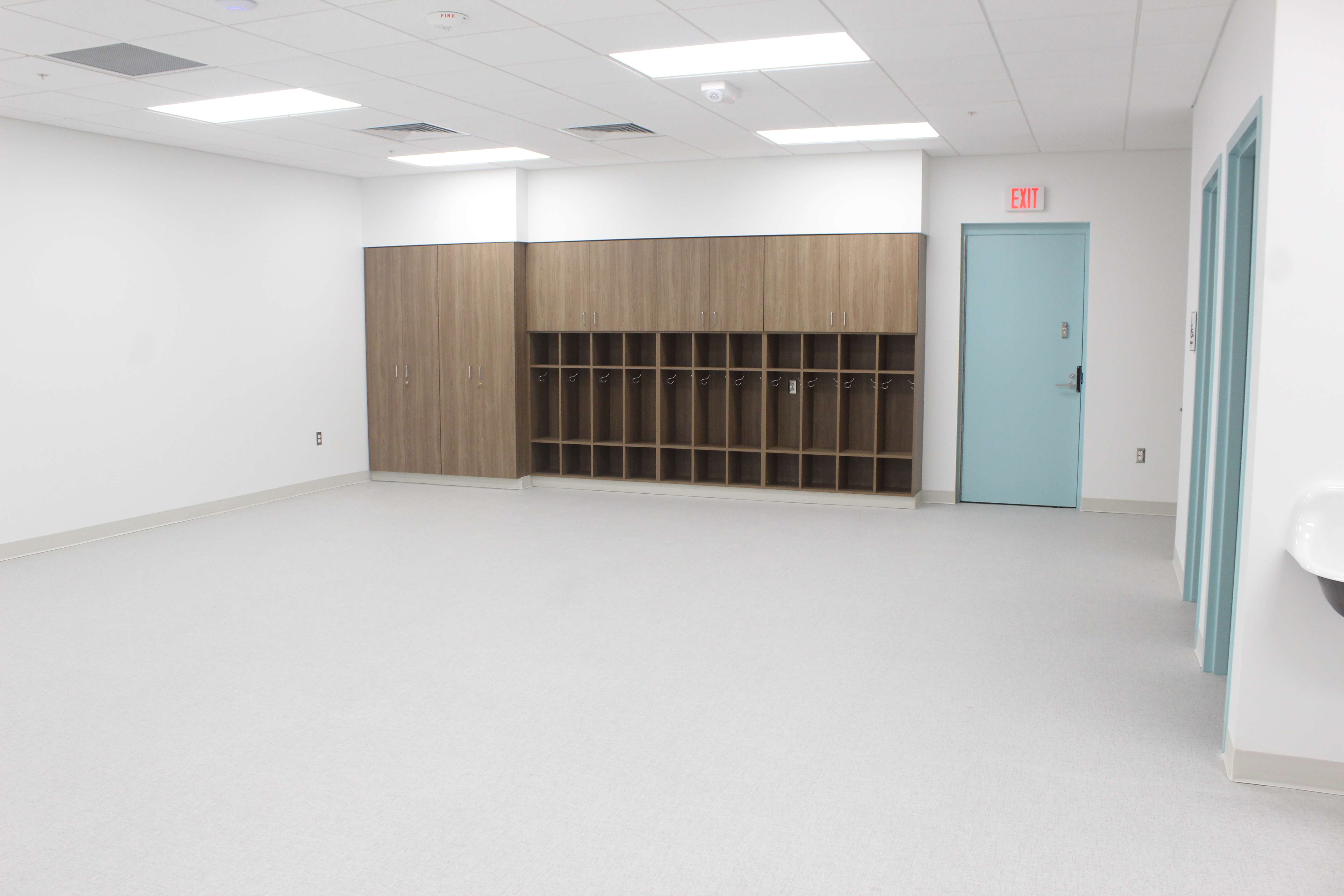 One of the child care rooms in the new Bob and Pat Schmidt Community Center.&nbsp;Photo by Cristina Janney/Hays Post
