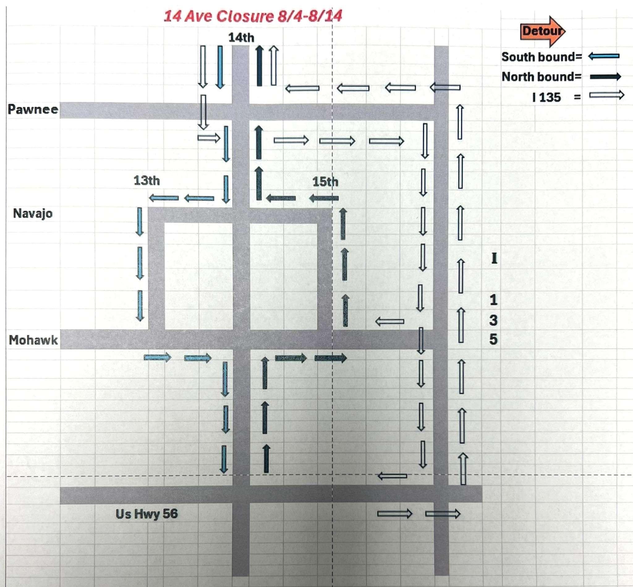 Map courtesy McPherson County Public Works