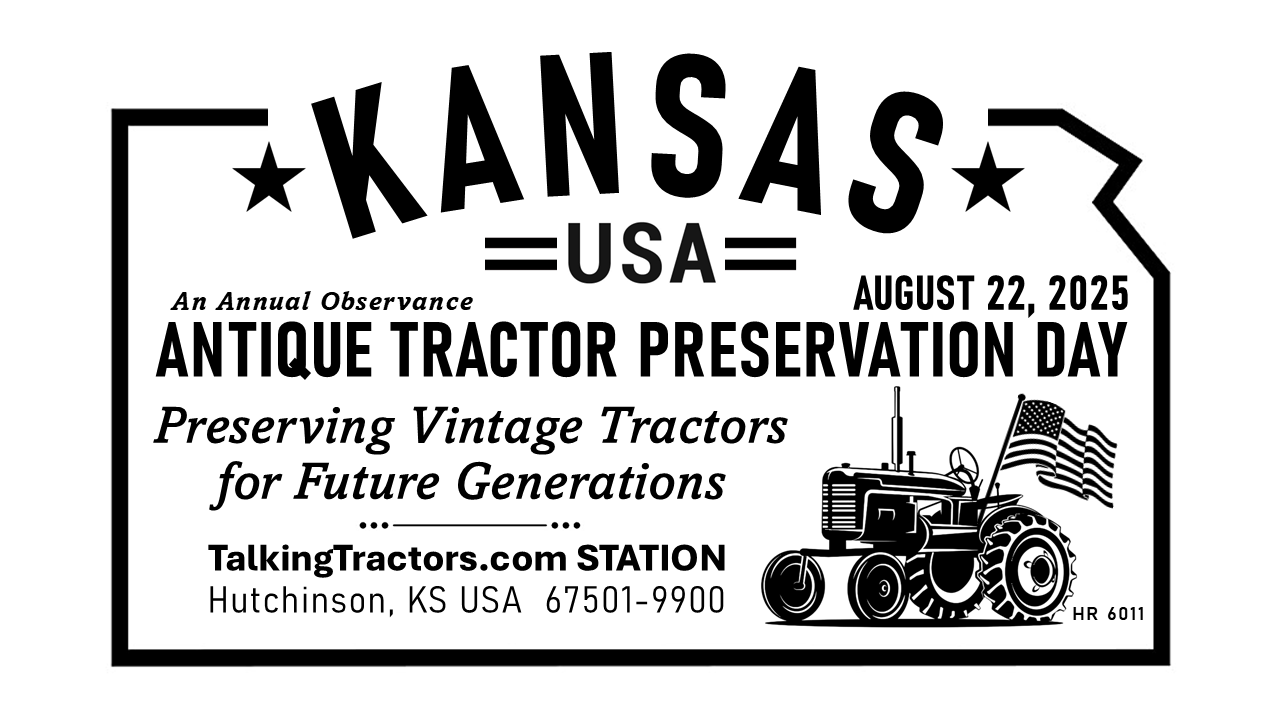 Antique Tractor Preservation Day Postmark (Courtesy LetsTalkTractors.com)