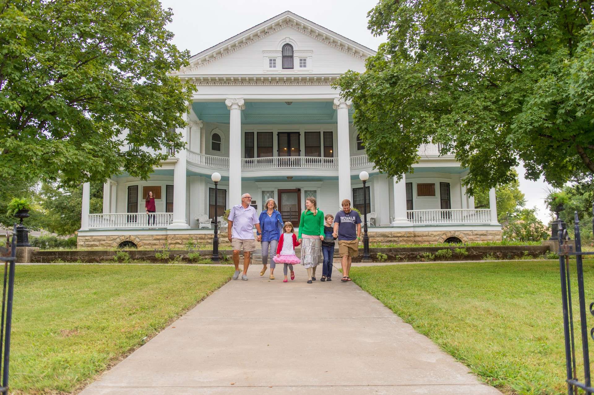 Seelye Mansion, Sunflower Summer 2025; photo courtesy of Abilene Convention & Visitors Bureau