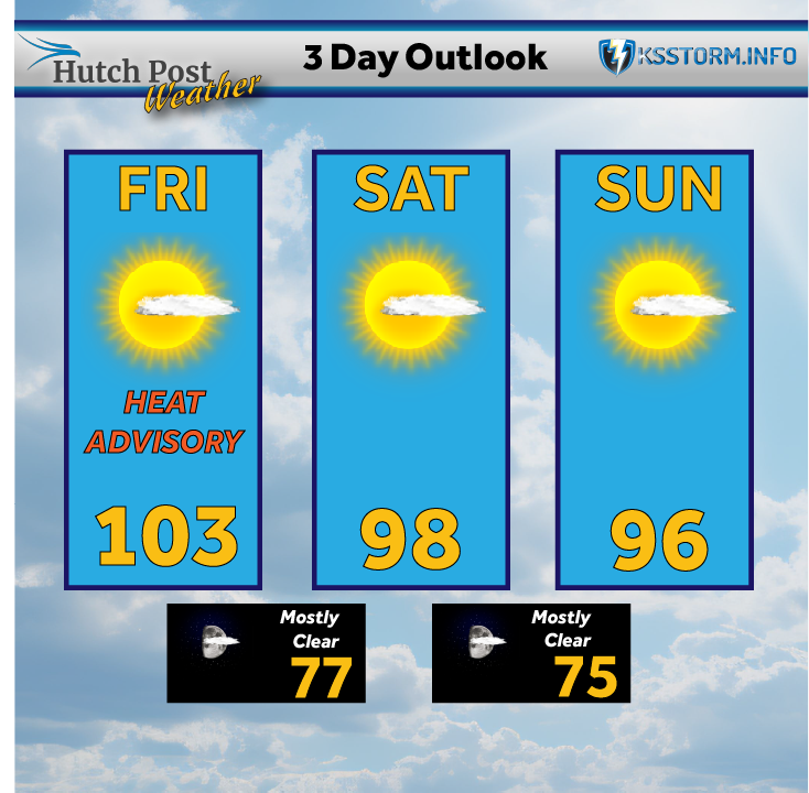 Three Day Outlook - Aug 8