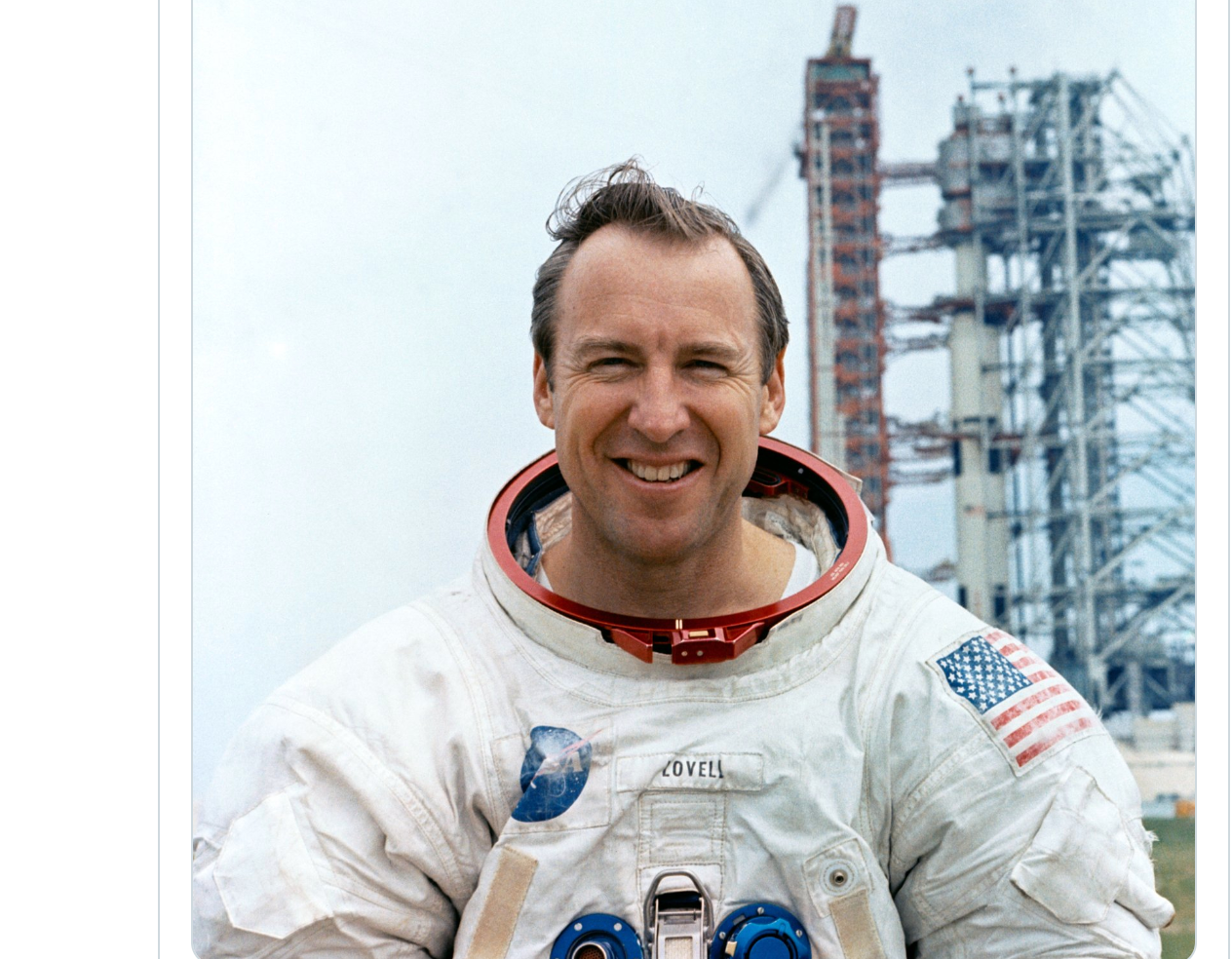 James Lovell -image courtesy NASA