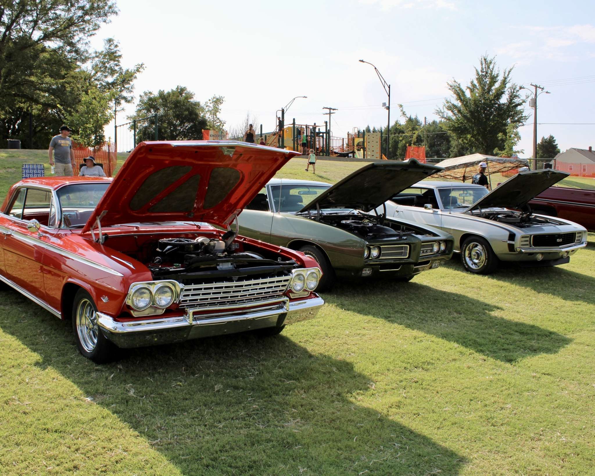 Vehicles from the 42nd annual Herzogfest car show in Victoria. Photo by Tony Guerrero/Hays Post