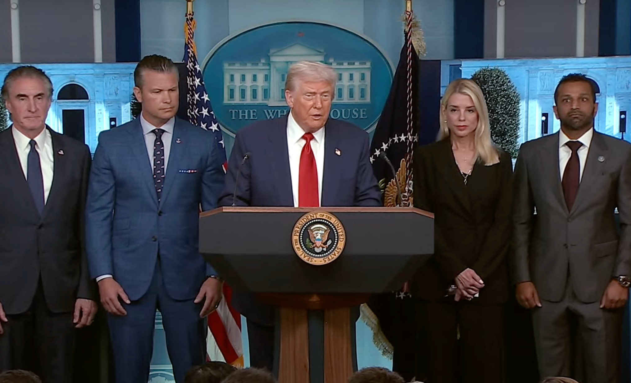 Image from White House video