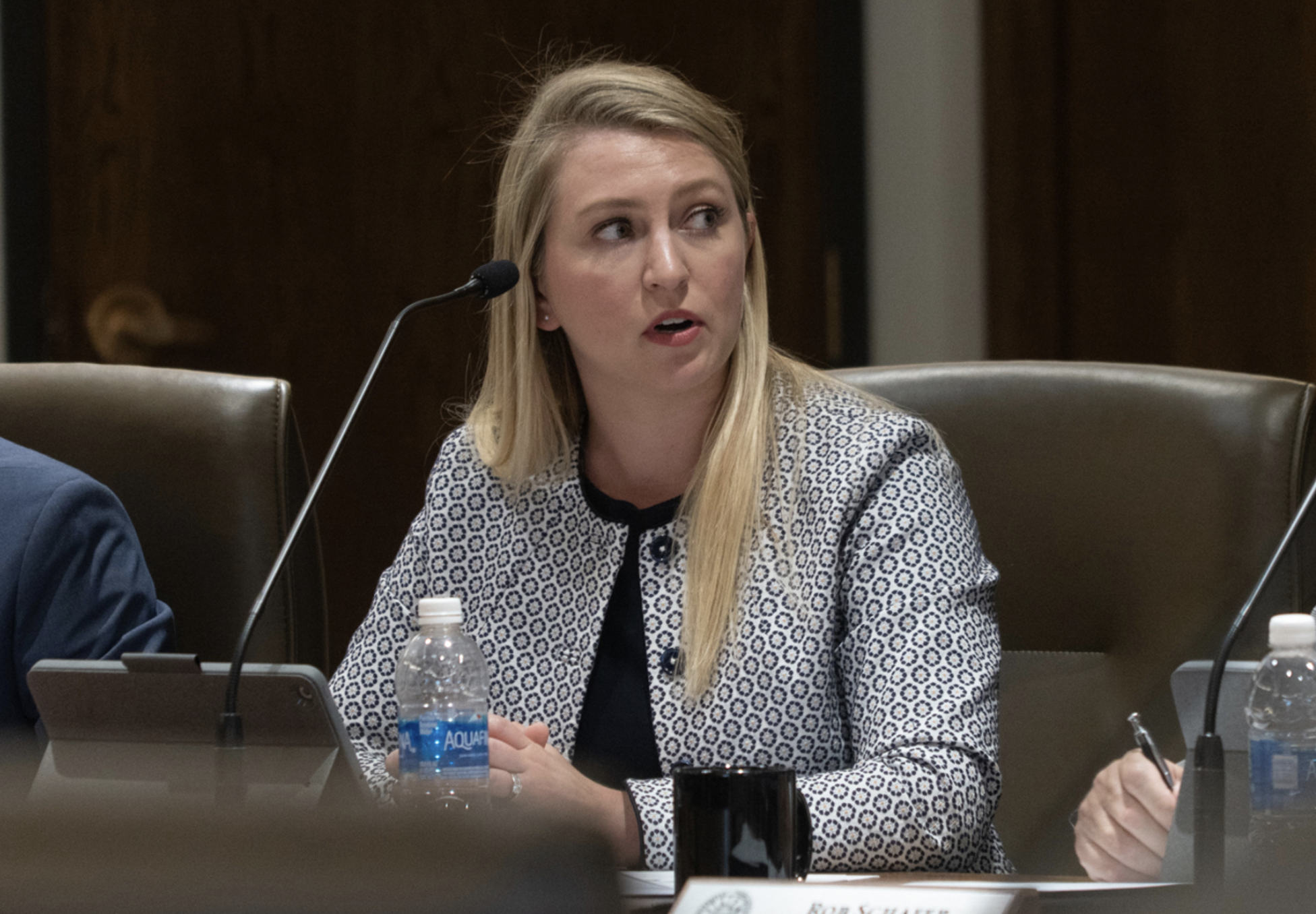 University of Nebraska Regent Elizabeth O’Connor of Omaha. June 22, 2023. (Zach Wendling/Nebraska Examiner)