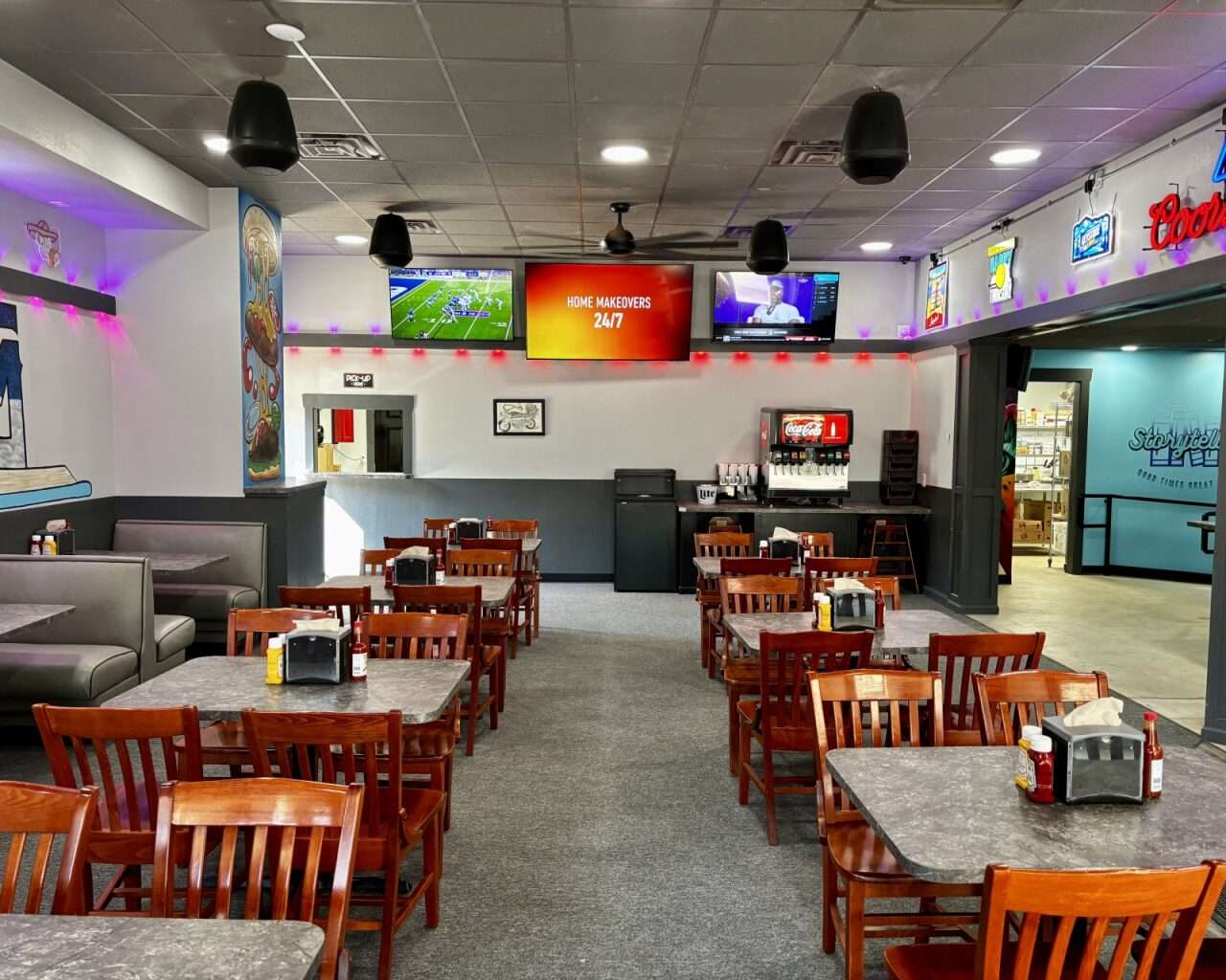 The main seating area of Storytellers in Hays. Photo by Tony Guerrero/Hays Post