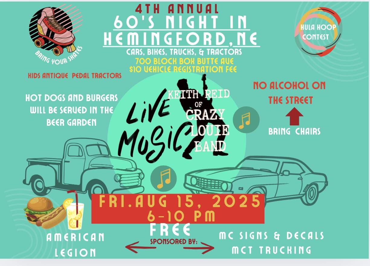 Fourth Annual 60's Night in Hemingford