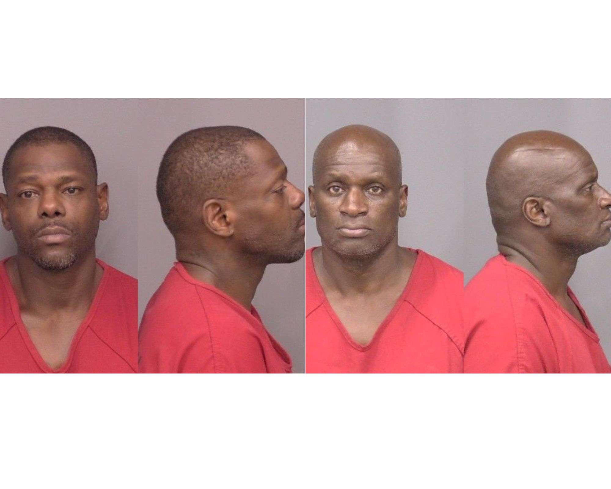 <b>From left to right</b>: Floyd, James Alexander. Miller, Anthony Tramane. Both arrested after alleged home invasion on Friday, August 15th. Courtesy of Saline County Sheriff's Office. (Saline County Jail Bookings, August 16)