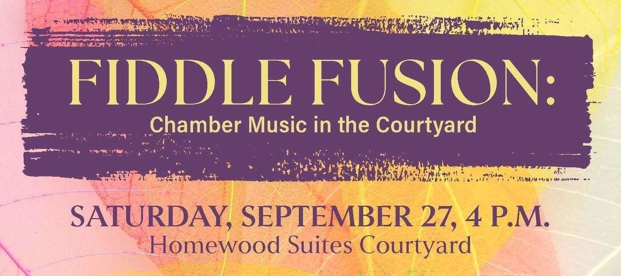 Salina Symphony to Present Fiddle Fusion- Chamber Music in the Courtyard September 27