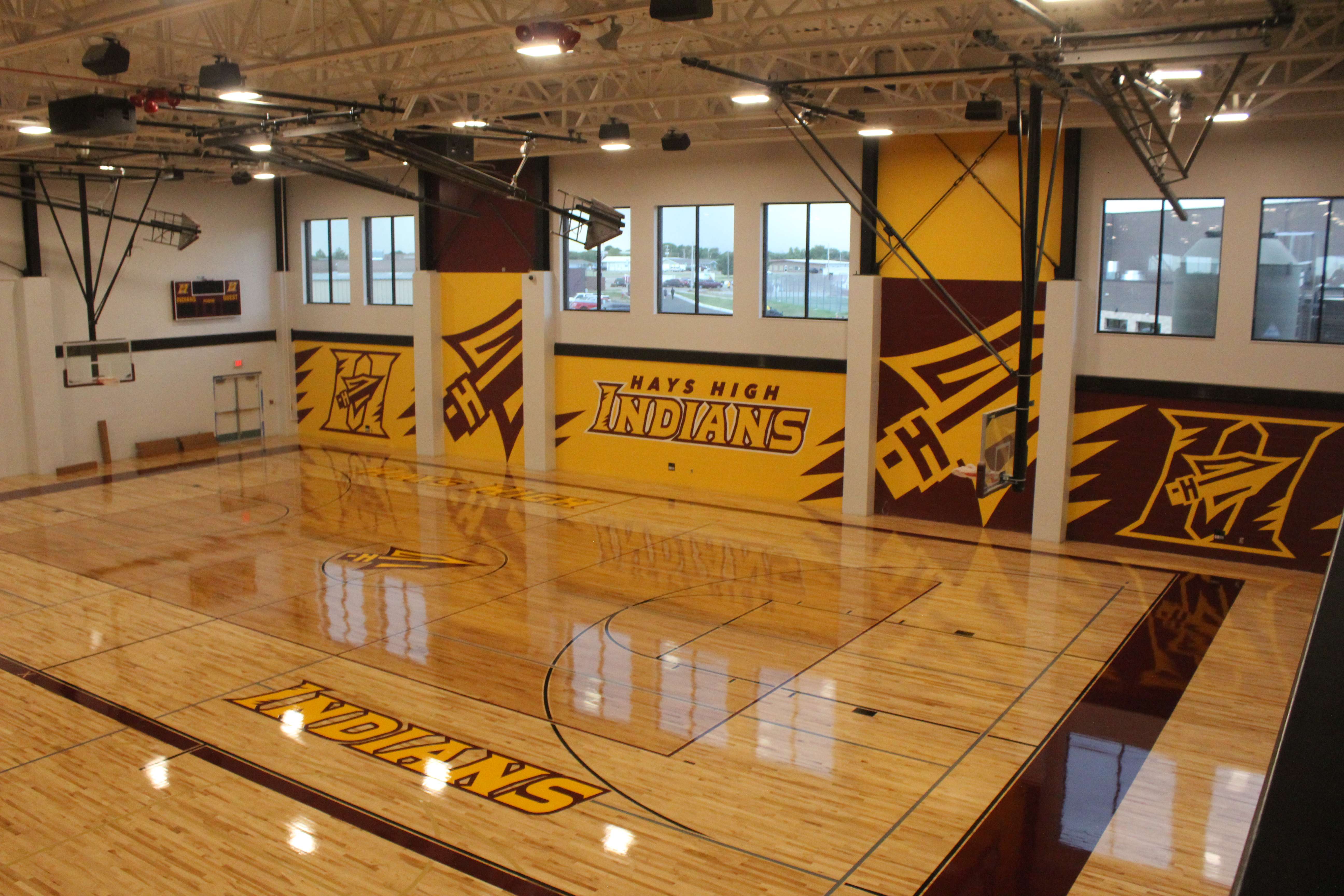 Auxiliary gym. Photo by Cristina Janney/Hays Post