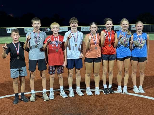 The Kick Magnets placed first in the recent Kick the Habit Kickball Tournament, hosted by Barton County Youth Crew, at the Great Bend Sports Complex.