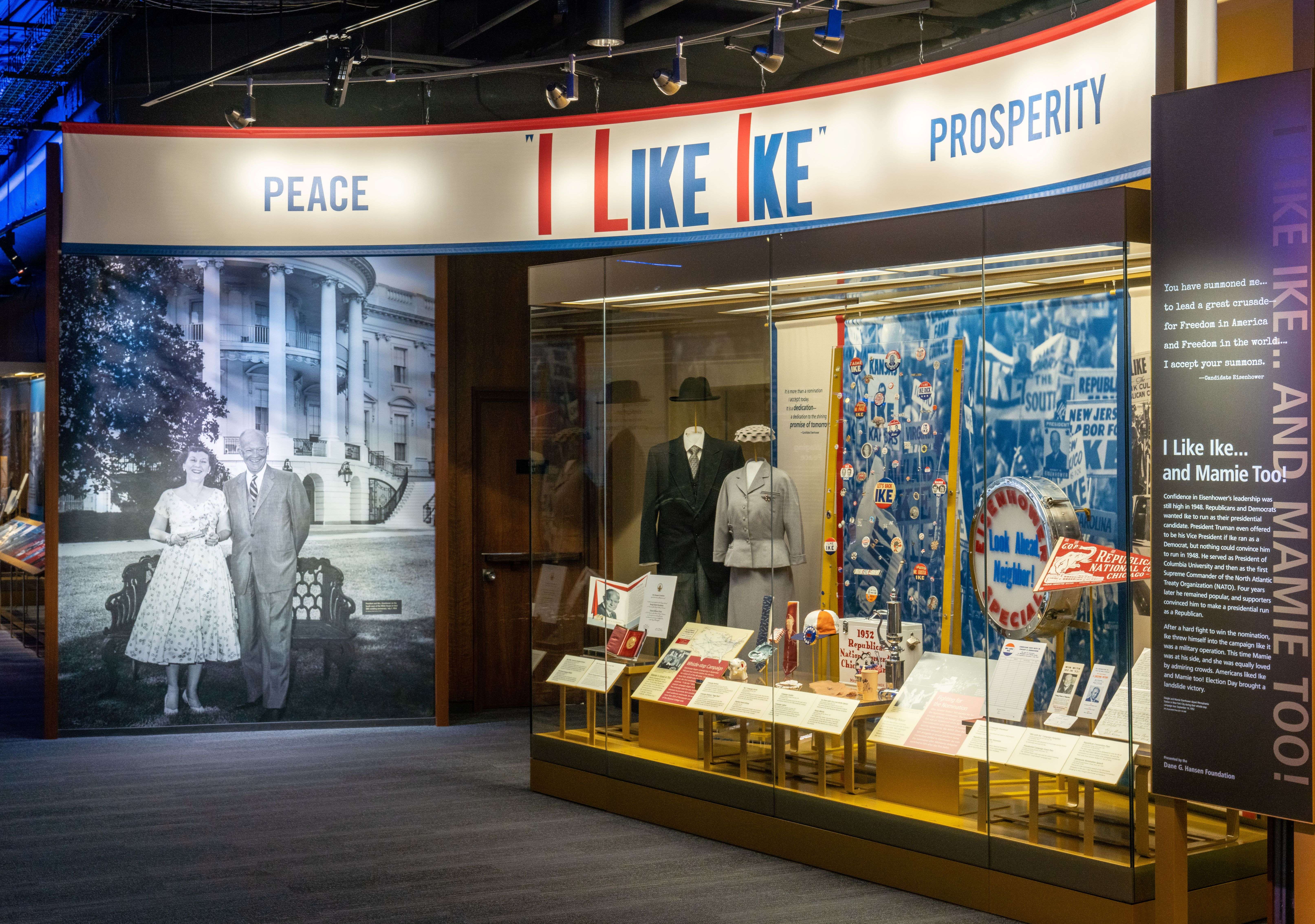 Eisenhower Presidential Library and Museum in Abilene, KS. Courtesy of Abilene Convention & Visitors Bureau
