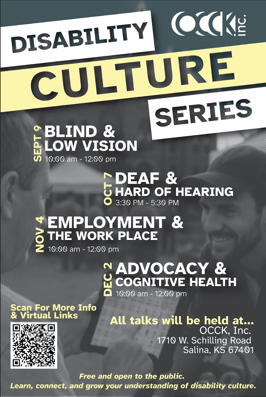 OCCK hosting new Disability Culture 4-part series meant to bring disability to the forefront of conversation. Courtesy of OCCK Transportation