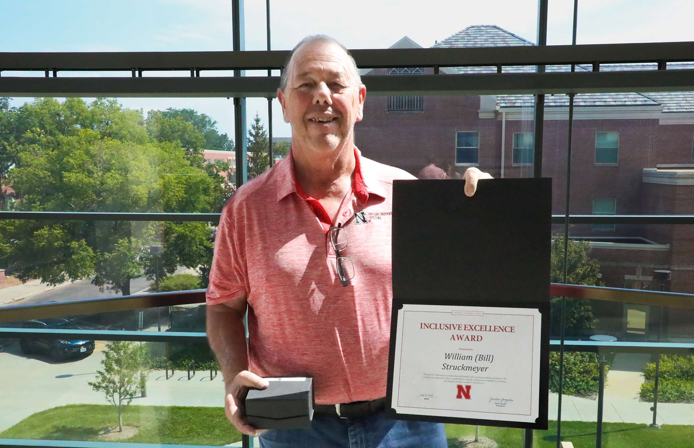 William Struckmeyer, UNL Staff Senate Award 2025