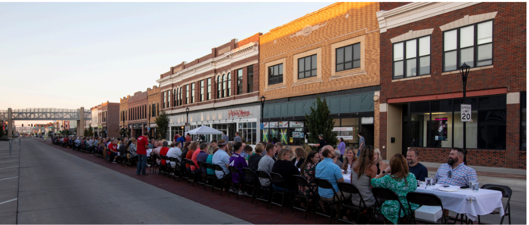"Feast on the Fe" in Salina, hosted the Local Food Works Foundation happening Saturday, September 13.