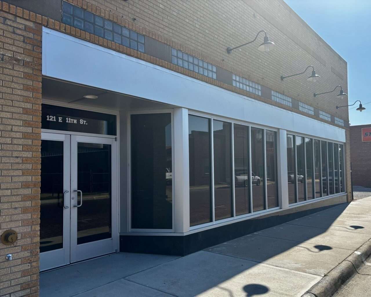 The entrance of the new event center next to Gella's Diner and LB Brewing at 121 E. 11th St. Photo by Tony Guerrero/Hays Post