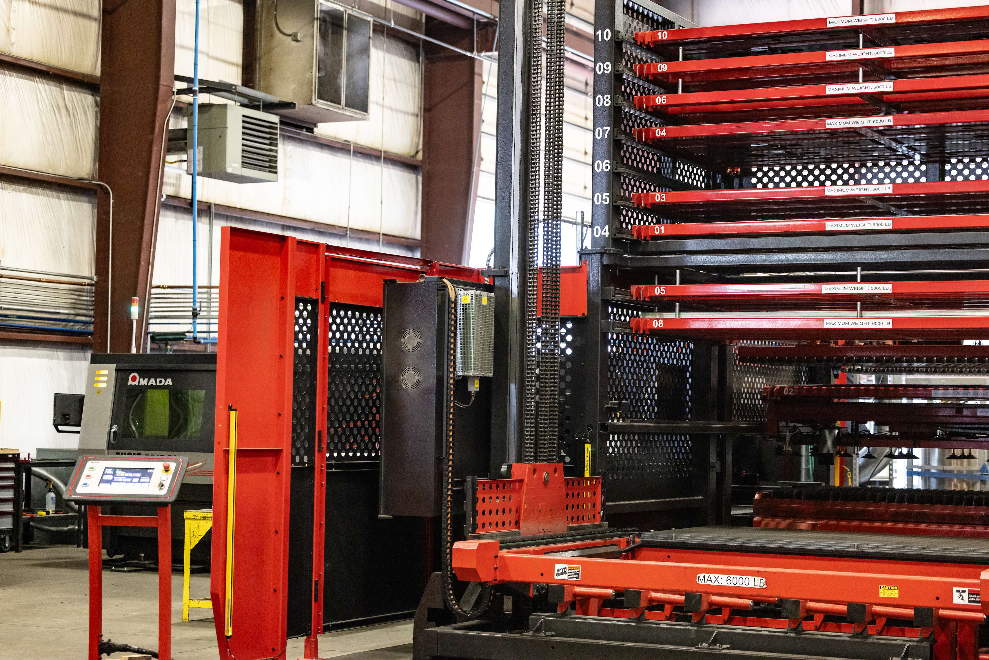 12KW Amada Laser (Photo courtesy Wifco Steel Products)