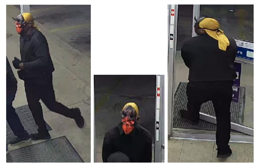 Male suspect caught on surveillance video who robbed Kwik Shop (657 Fairdale) on Friday, August 8. Courtesy of Salina Police Department