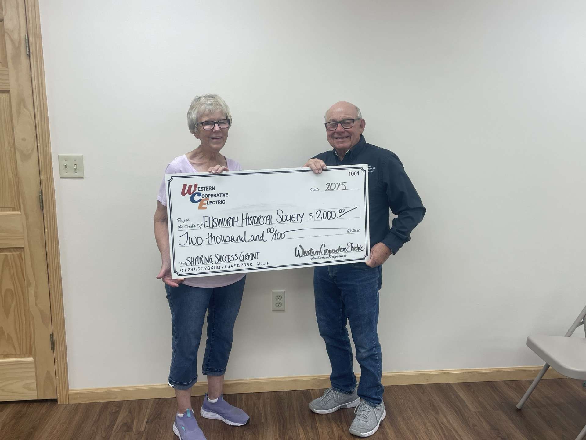 Ellsworth County Historical Society. Photo courtesy of Western Cooperative Electric