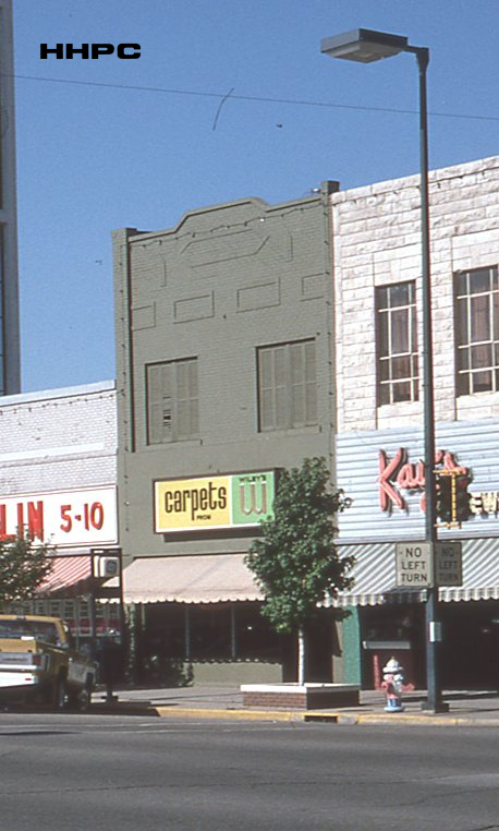 Monarch - Wiley's Carpets - 25 N. Main - 1975. Courtesy of the Conard-Harmon Collection.
