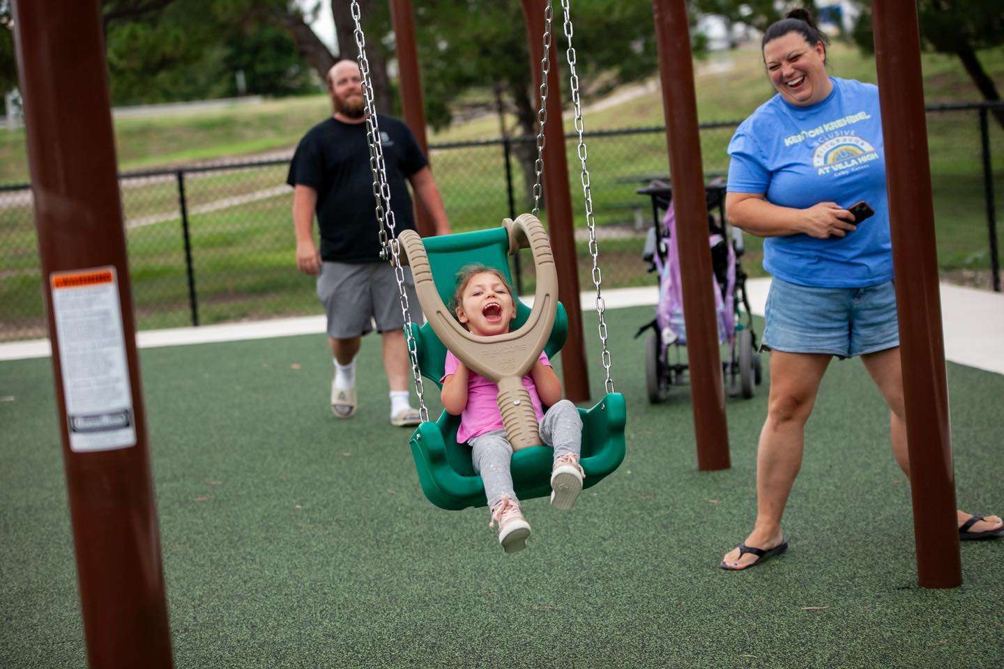 Kenton Krehbiel Inclusive Playground, Colby. Courtesy photo