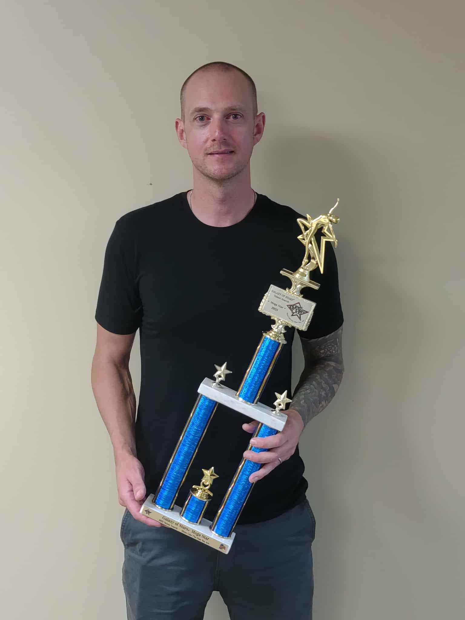 Jeremy Condon wins Galaxy of Stars Overall Vocal Performance at Nebraska State Fair 2025.