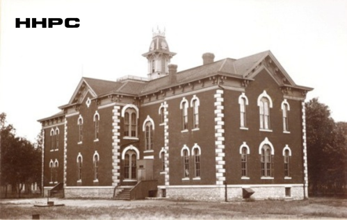 Sherman Street School - 227 E. Sherman - 1894. Courtesy of the Conard-Harmon Collection.