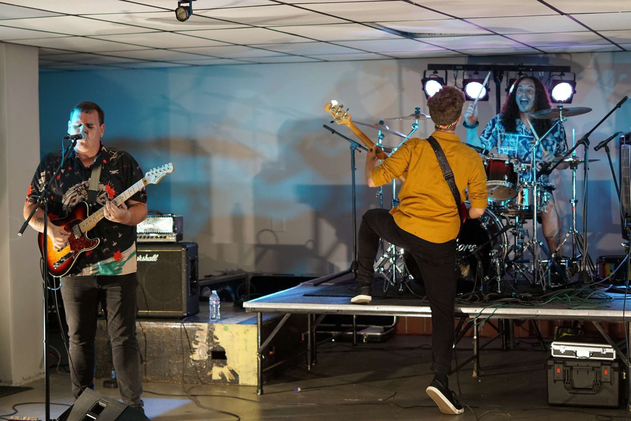 Stop. Drop. Rewind performing in Scottsbluff at the Elks in 2024. Photo by Kalin Krohe.&nbsp;