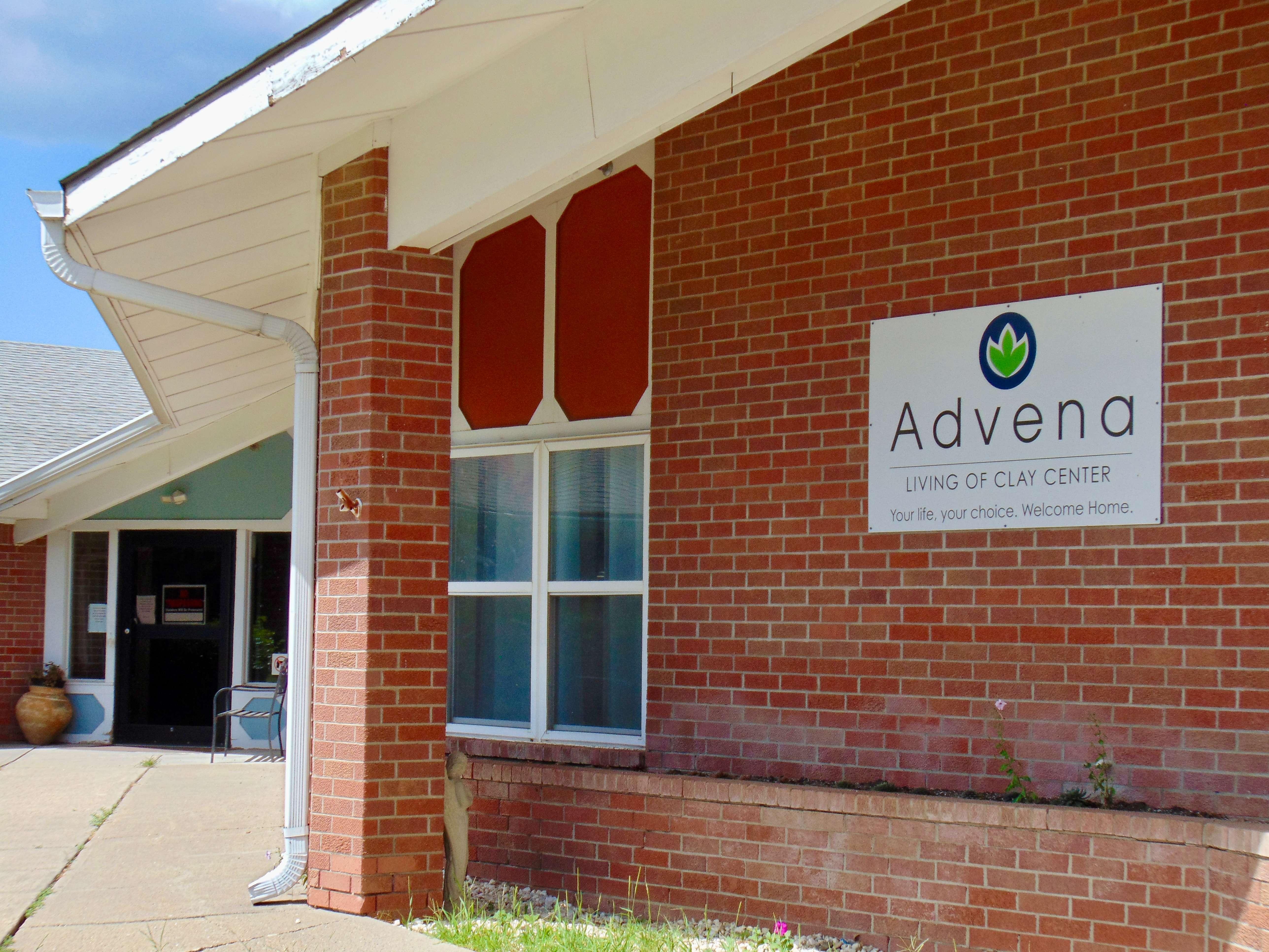 Front entrance of Advena Living of Clay Center. Photo by Nicolas Fierro