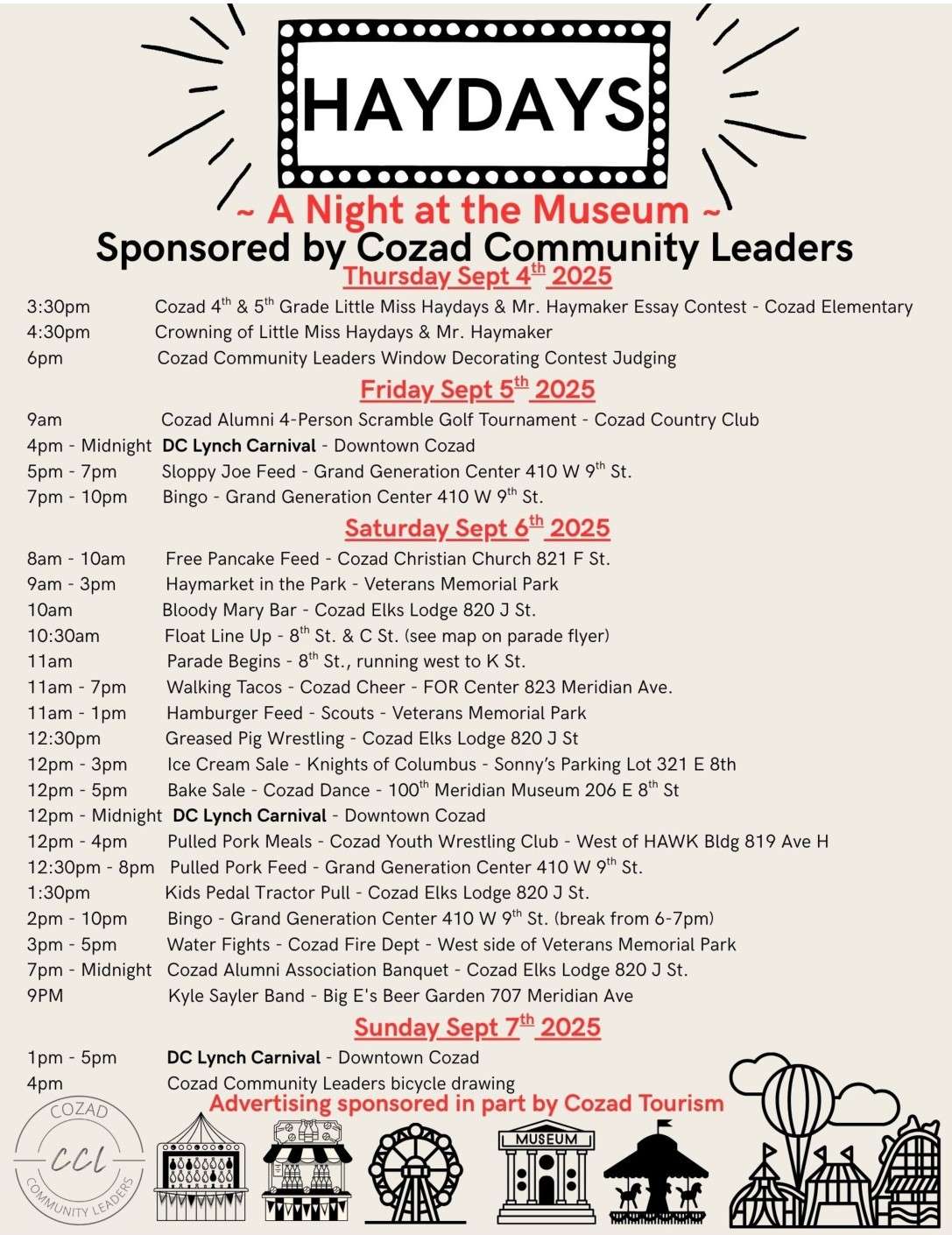 Cozad Haydays 2025