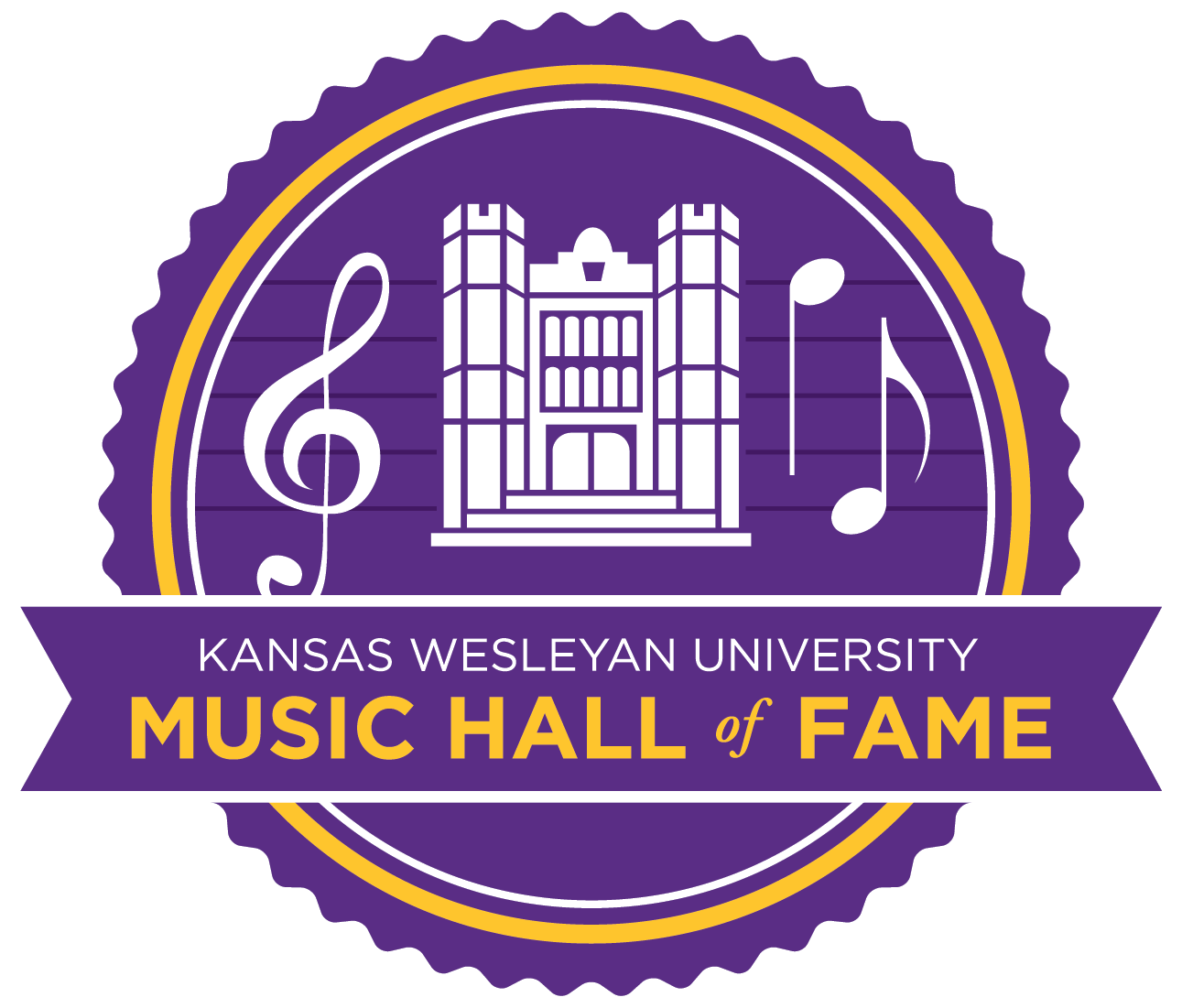 KWU Music Hall of Fame logo. Courtesy of KWU
