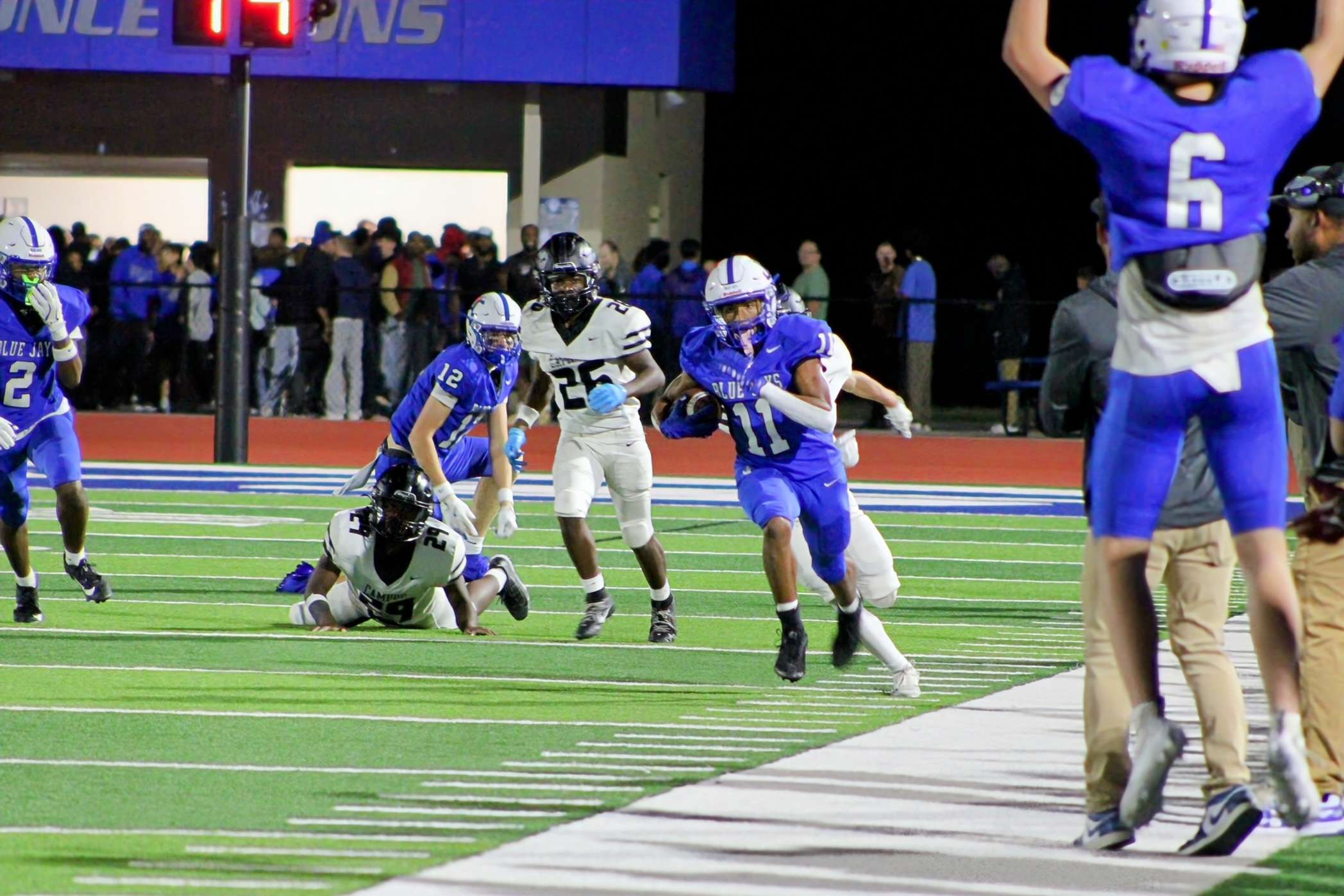 Lance Norris touchdown