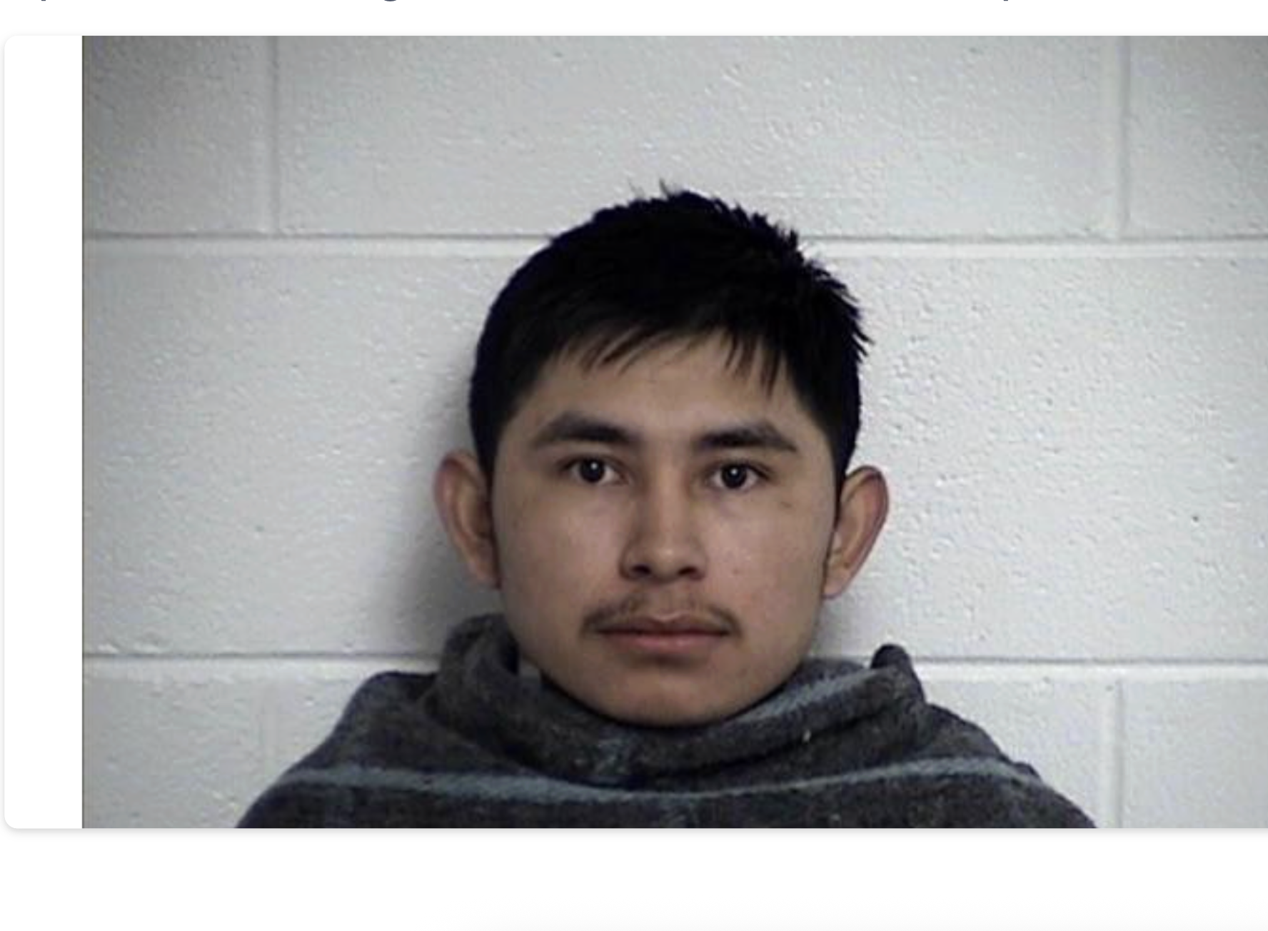 Ramirez photo from his February arrest
