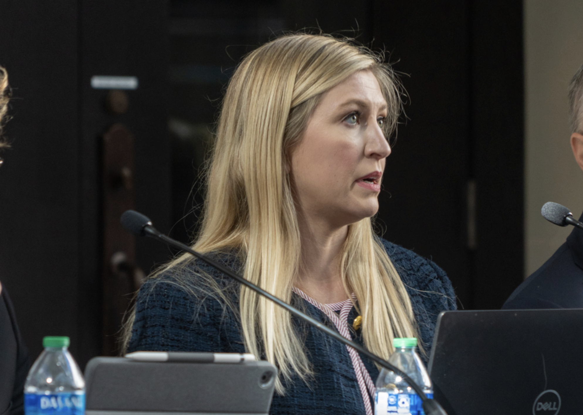  University of Nebraska Regent Elizabeth O’Connor of Omaha. Oct. 5, 2023. (Zach Wendling/Nebraska Examiner)