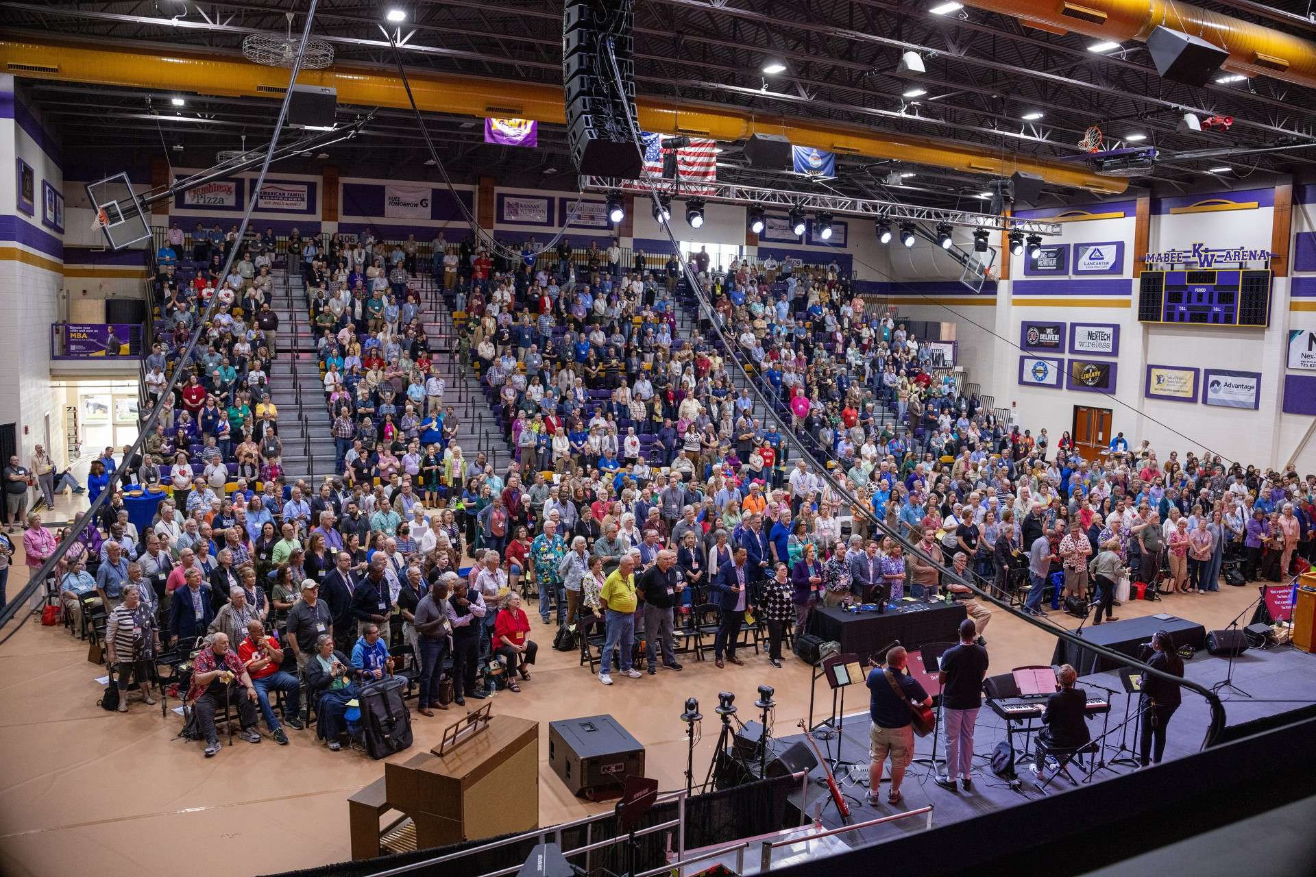 2025 Great Plains Annual Conference in June at KWU, resulted in an $841,280 of local economic impact. Courtesy of KWU