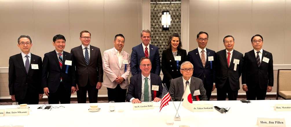 Joint executive meeting with governors from the U.S. & Japan