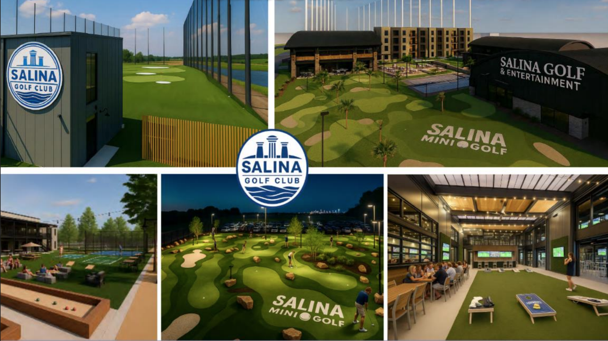 "Top-Golf type facility" (not guaranteed). Screenshot from Salina City Commission Study Session packet from Monday, September 8